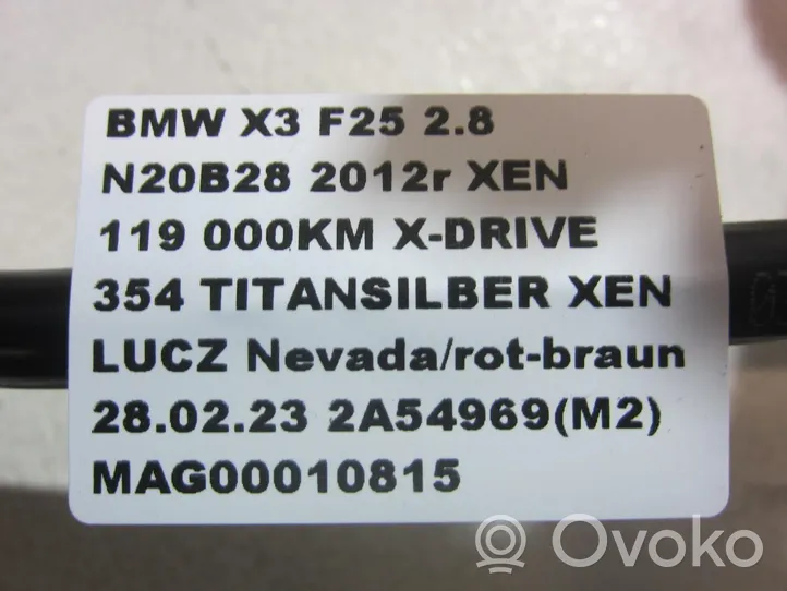 BMW X3 F25 Degvielas tvertnes vārsts 7636129