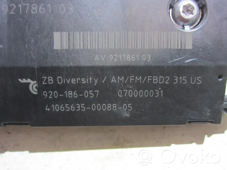 BMW 5 GT F07 Amplificateur d'antenne 9217861