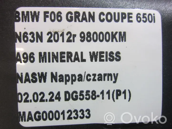 BMW 6 F06 Gran coupe Ohjaamon sisäilman ilmakanava 64119242214