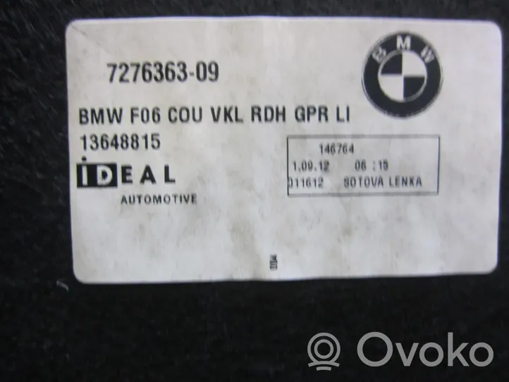BMW 6 F06 Gran coupe Boczek / Tapicerka / bagażnika 7332227