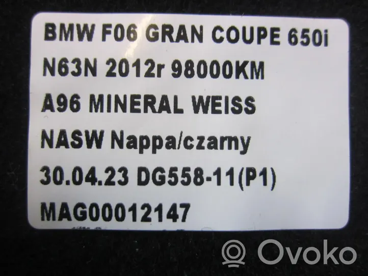 BMW 6 F06 Gran coupe Panneau, garniture de coffre latérale 7332227