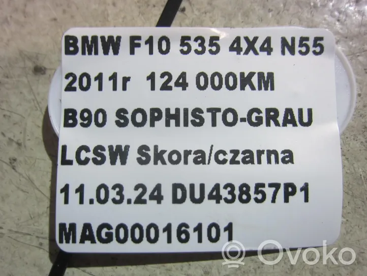 BMW 5 F10 F11 Vandens pompos skriemulys 7582943