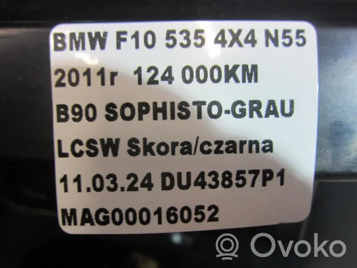 BMW 5 F10 F11 Support de pare-chocs arrière 51127184766