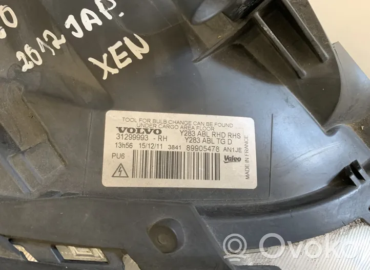 Volvo S60 Lampa przednia 31299993