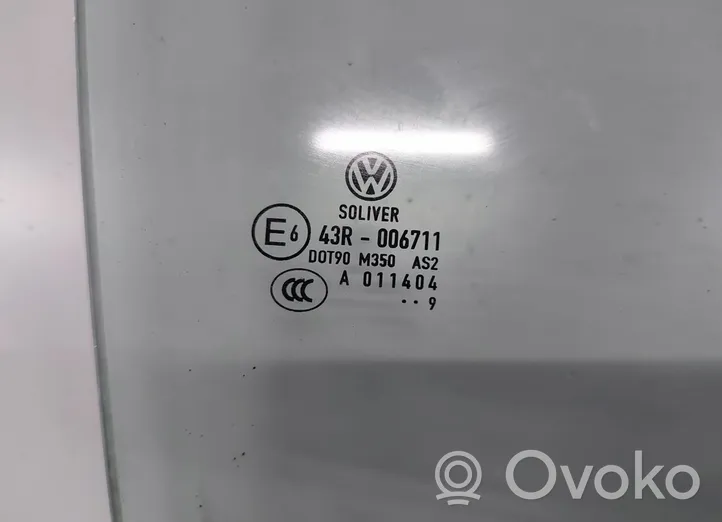 Volkswagen PASSAT B6 Takaoven ikkunalasi 43R006711