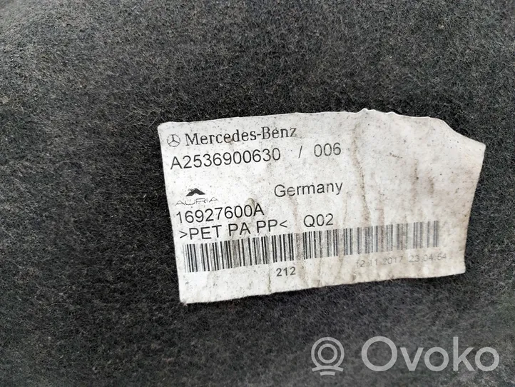 Mercedes-Benz GLC X253 C253 Rivestimento paraspruzzi parafango posteriore A2536900630