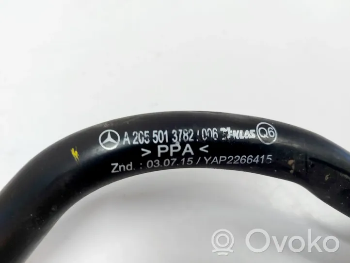 Mercedes-Benz C AMG W205 Przewód / Wąż chłodnicy A2055013782