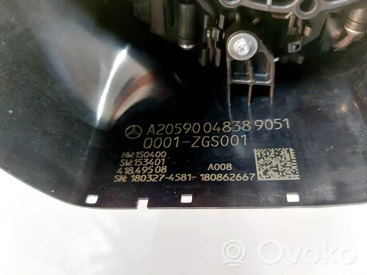 Mercedes-Benz C AMG W205 Wiper turn signal indicator stalk/switch A2059004838