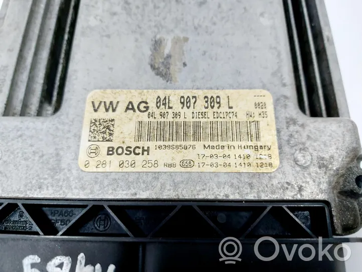 Audi A4 S4 B9 Komputer / Sterownik ECU silnika 04L907309L