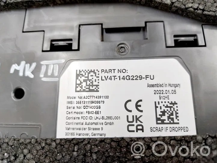 Ford Kuga III Voice control module LV4T-14G229-FU