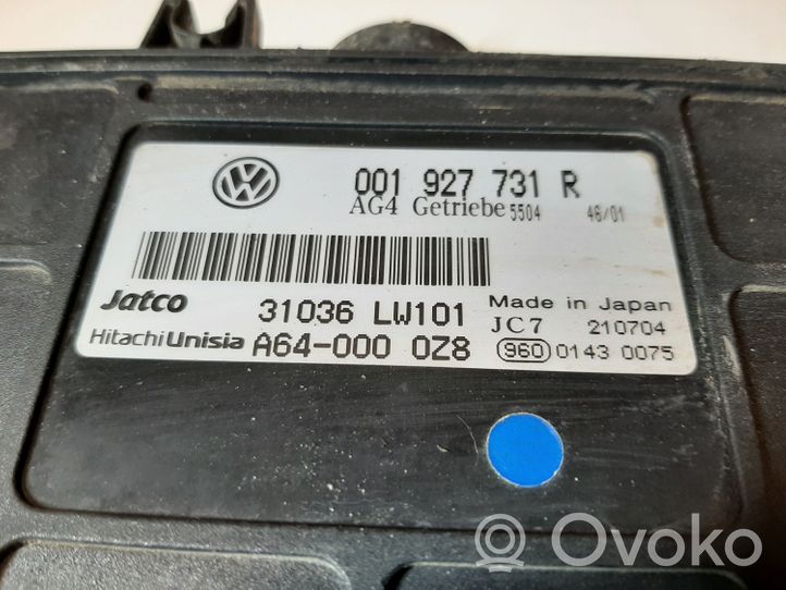 Volkswagen Polo Pavarų dėžės valdymo blokas 001927731R