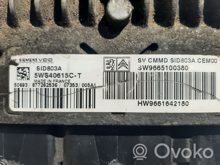 Peugeot Expert Calculateur moteur ECU 9665100380