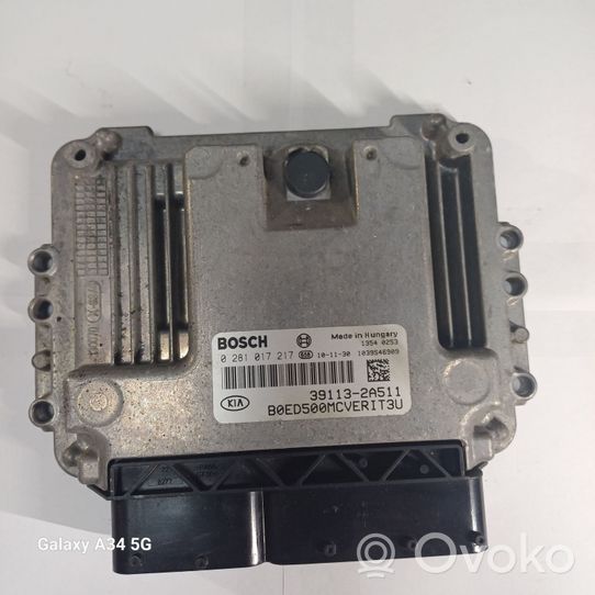 KIA Ceed Sterownik / Moduł ECU 0281017217