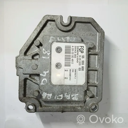 Opel Zafira A Engine control unit/module 55555600