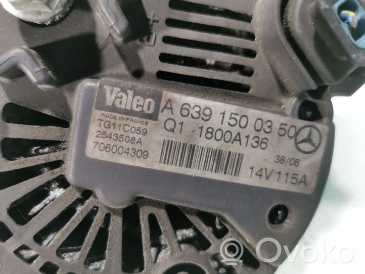 Mitsubishi Colt Generatore/alternatore A6391500350