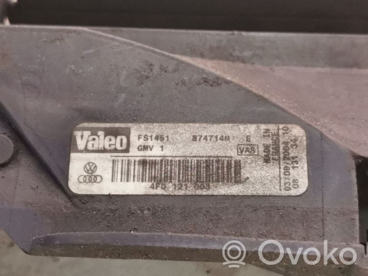 Audi A6 S6 C6 4F Ventilatore di raffreddamento elettrico del radiatore 4F0121003