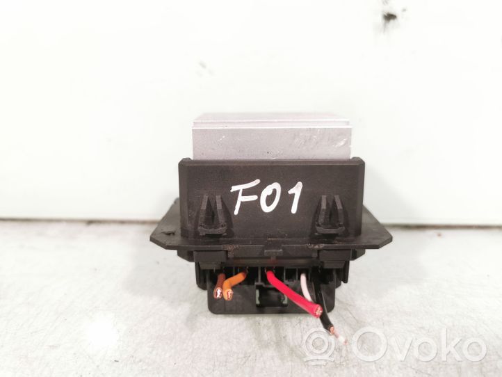 BMW 7 F01 F02 F03 F04 Résistance moteur de ventilateur de chauffage 915380602