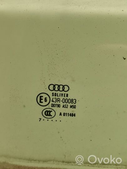 Audi A6 S6 C6 4F Pagrindinis priekinių durų stiklas (keturdurio) A011404