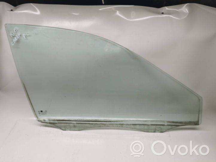 KIA Carens I Front door window glass four-door 43R00107