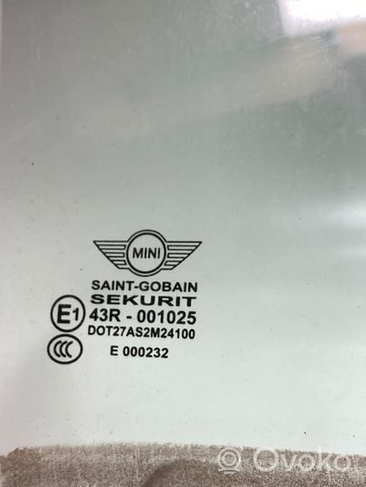 Mini One - Cooper Coupe R56 Front door window/glass (coupe) 43R001025