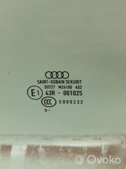 Audi A3 S3 A3 Sportback 8P Front door window glass four-door 43R001025