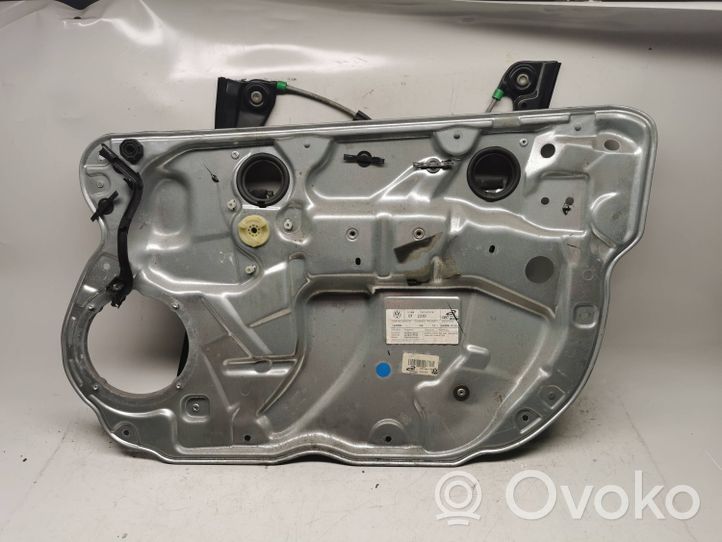 Volkswagen Polo IV 9N3 Meccanismo di sollevamento del finestrino anteriore senza motorino W0Q4837402AC