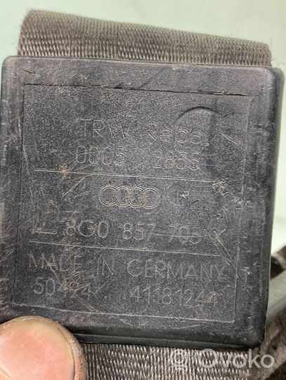 Audi 80 90 S2 B4 Pas bezpieczeństwa fotela przedniego 8g0857705