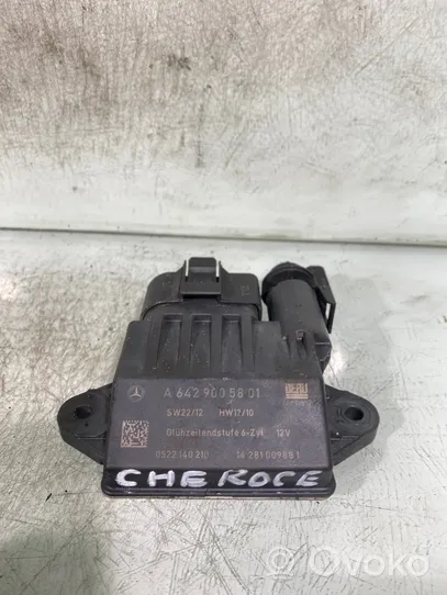 Jeep Grand Cherokee (WK) Relais de bougie de préchauffage A6429005801