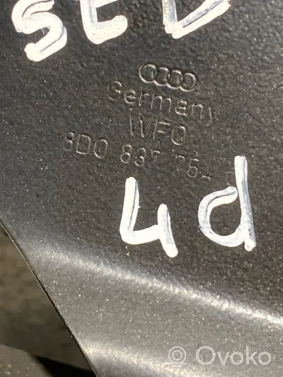 Audi A4 S4 B5 8D Mécanisme de lève-vitre avec moteur 8d0837754