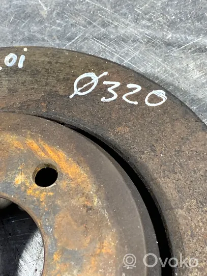 BMW 3 E46 Rear brake disc 