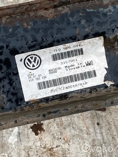 Volkswagen Touareg I Sottotelaio posteriore 7l0500041