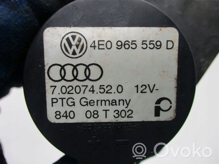 Audi A8 S8 D3 4E Altra parte del motore 4E0965559D702074