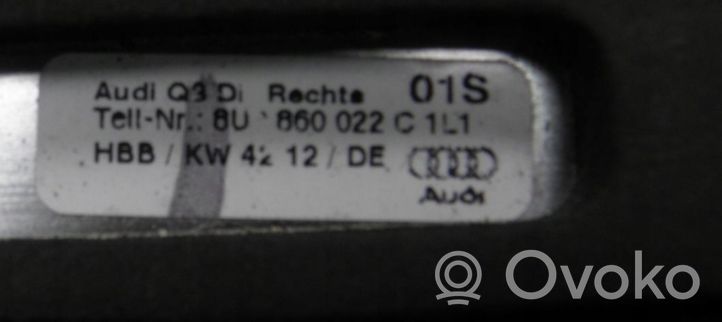 Audi RSQ3 Barres de toit 8U0860022C