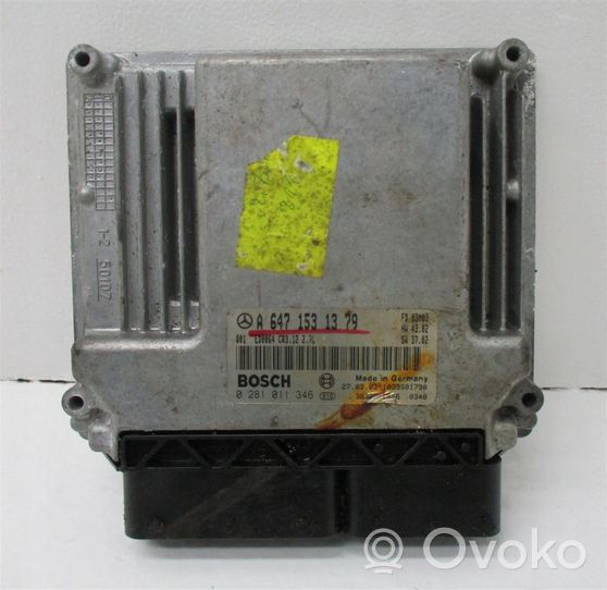 Mercedes-Benz E W211 Centralina/modulo motore ECU A6471531379