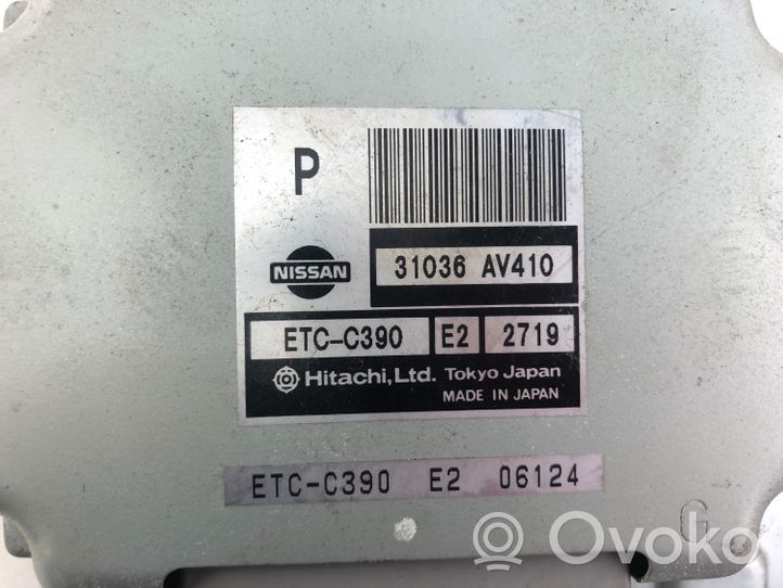 Nissan Primera Pārnesumkārbas vadības bloks 31036AV410