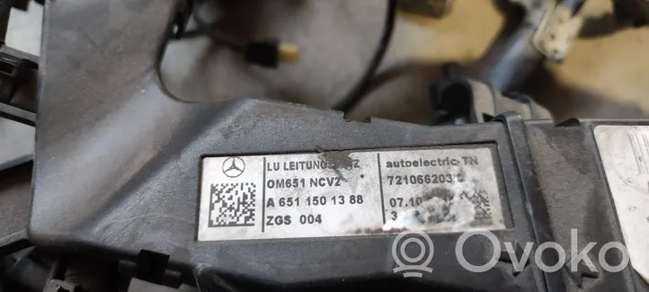 Mercedes-Benz Vito Viano W639 Faisceau de câblage pour moteur A6511501388