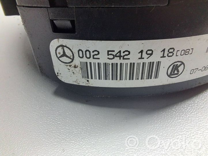 Mercedes-Benz C W204 Taśma / Pierścień ślizgowy Airbag / SRS 0025421918