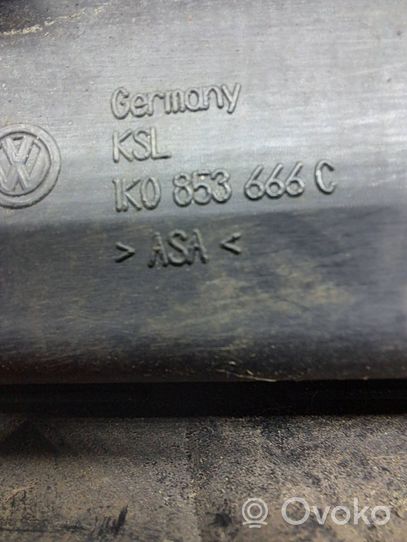 Volkswagen Golf V Etupuskurin alempi jäähdytinsäleikkö 1K0853666C