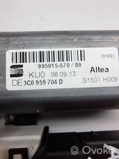 Seat Altea XL Silniczek podnoszenia szyby drzwi tylnych 3C0959704D