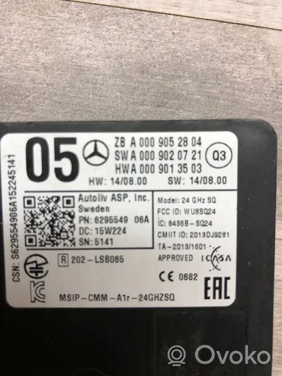 Mercedes-Benz C W205 Išmetamųjų dujų temperatūros daviklis A0009052804