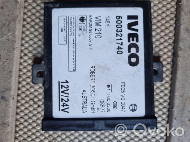Iveco Daily 3rd gen Immobilizer control unit/module 500321740