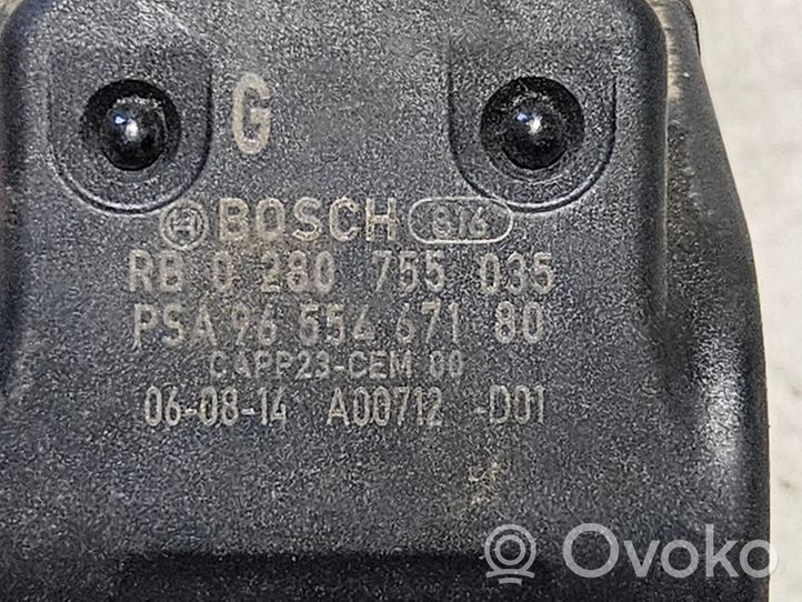 Citroen Berlingo Pedał gazu / przyspieszenia 9655467180