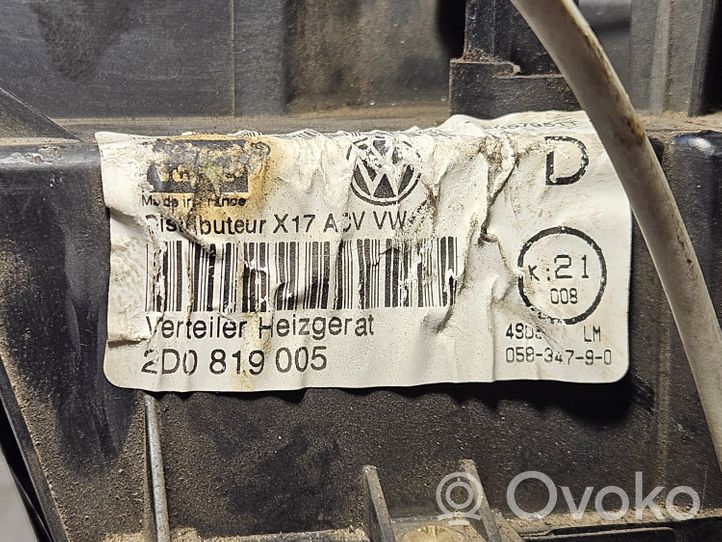 Volkswagen II LT Obudowa nagrzewnicy 2D0819005