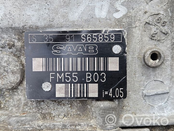 Saab 9-3 Ver2 Manuaalinen 5-portainen vaihdelaatikko FM55B03