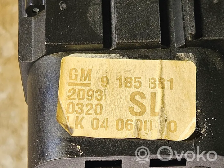 Opel Signum Lukturu slēdzis 9185881