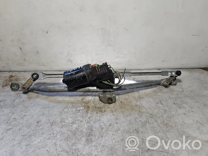 Volkswagen PASSAT B5 Front wiper linkage and motor 0390241132