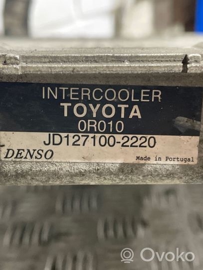 Toyota Corolla Verso E121 Interkūlerio radiatorius JD1271002220