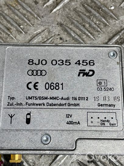 Audi A4 S4 B8 8K Antenna control unit 8J0035456