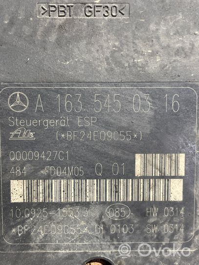 Mercedes-Benz ML W163 Pompa ABS A1635450316