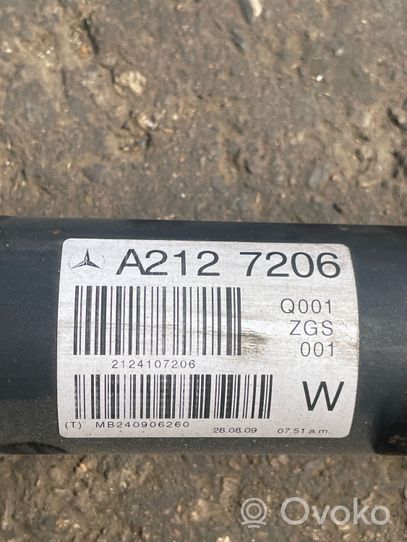 Mercedes-Benz E W212 Rear driveshaft/prop shaft 2124107206